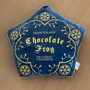Harry Potter Chocolate Frog Pillow EUC